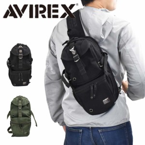 AVIREX ボディバッグ メンズ レディース 大容量 B5 アビレックス イーグル バッグ ショルダーバッグ アヴィレックス ボディバック ボディ