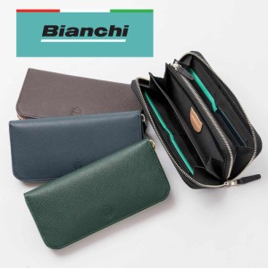 Bianchi ビアンキ 財布 長財布 フランコ メンズ 本革 革 レザー ラウドファスナー メンズ財布 大容量 おしゃれ ギフト プレゼント 彼氏 B