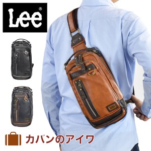 Lee  リー ボディバッグ メンズ レディース ブランド ワンショルダー ショルダーバック ショルダーバッグ ボディーバッグ ボディバック 