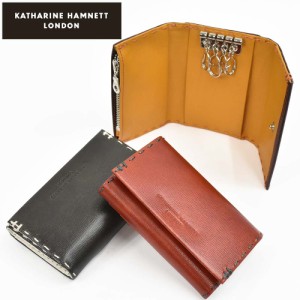 キャサリンハムネット KATHARINE HAMNETT LONDON キーケース 小銭入れ メンズ レディース テーラード2 小銭入れ付き 本革 革 レザー 鍵ケ