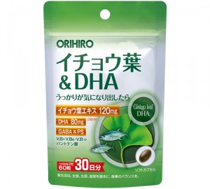 オリヒロ PD イチョウ葉&DHA 60粒（１ヶ月分）