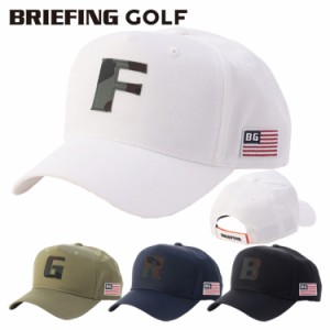 ブリーフィング ゴルフ キャップ メンズ 帽子 ベルクロ仕様 サイズ調整 カモフラ柄 ゴルフキャップ ゴルフウェア 無地 ロゴ ブランド BRI
