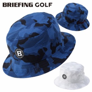 ブリーフィング ゴルフ バケットハット メンズ ハット 帽子 バケツハット ゴルフキャップ ゴルフウェア カモ柄 ロゴ ブランド BRIEFING G