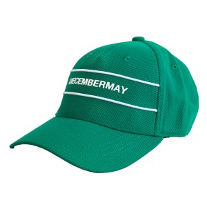 ディセンバーメイ ゴルフ キャップ メンズ レディース 帽子 ゴルフキャップ 吸水速乾 無地 緑 ブランド 3-999-5020 DECEMBERMAY