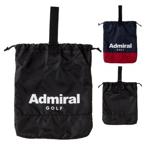 アドミラルゴルフ シューズケース メンズ レディース マルチバッグ  巾着バッグ 巾着袋 ブランド 無地 ADMZ3AE2 Admiral Golf