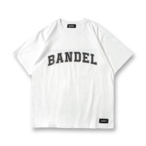 バンデル Tシャツ 半袖 メンズ シャツ クルーネック 無地 ロゴ ブランド 春 夏 秋 T033A-WH BANDEL