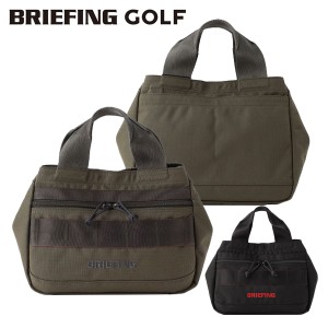 ブリーフィング ゴルフ カートトート メンズ レディース ラウンドバッグ ポケット 撥水 ゴルフバッグ 無地 ブランド BRIEFING GOLF BRG23