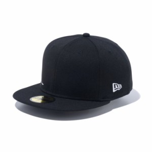 ニューエラ キャップ メンズ レディース 帽子 59FIFTY ロゴ 平つば 13750722 NEW ERA ブランド 春 夏 秋 冬 無地 シール フラットバイザ