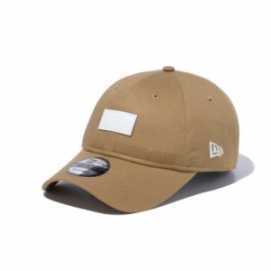 ニューエラ キャップ メンズ レディース 帽子 9TWENTY レザーラベル 13751097 NEW ERA ブランド 無地 シール クロスストラップ カーブバ