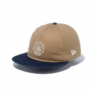 ニューエラ ゴルフ キャップ メンズ レディース 帽子 オリジナルロゴ 9FIFTY 14110093 NEW ERA 無地 平つば フラットバイザー ブランド 