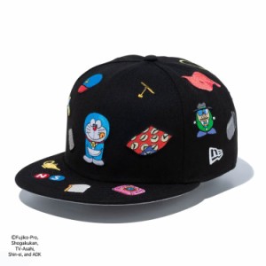 ニューエラ キャップ コラボ メンズ レディース 帽子 9FIFTY ドラえもん 平つば 14174556 NEW ERA ブランド 無地 シール フラットバイザ