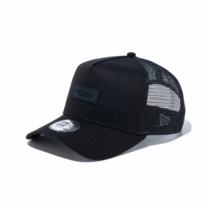 ニューエラ キャップ メッシュ メンズ レディース 帽子 ラバーパッチ メッシュキャップ 9FORTY A-Frame 14109678 NEW ERA 無地 シール ス