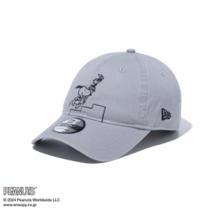 ニューエラ キャップ コラボ メンズ レディース 帽子 ピーナッツ スヌーピー 9TWENTY 14124352 NEW ERA 無地 ブランド シール イージース