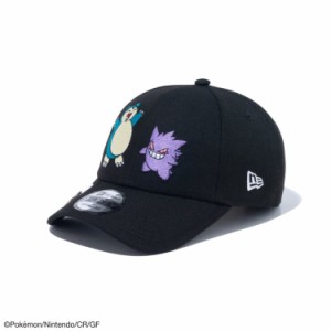 ニューエラ ゴルフ キャップ コラボ メンズ レディース 帽子 ポケモン ゴルフキャップ 9FORTY 14124528 NEW ERA 無地 シール カーブバイ