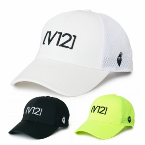 V12 ゴルフ キャップ メンズ レディース メッシュキャップ 無地 シンプル 帽子 キャップ フリーサイズ スナップバック ゴルフウェア フリ