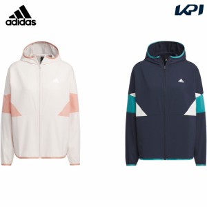 アディダス adidas マルチSPウェア レディース   ルーズフィット カラーブロック クロスジャケット JSY05 2024SS