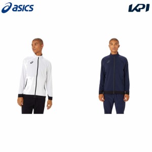 アシックス asics サッカーウェア メンズ   ストレッチクロスサッカーフルジップジャケット 2101A263-2024 2024SS