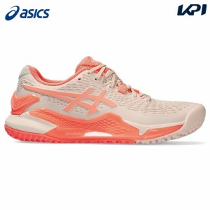 アシックス asics テニスシューズ レディース   GEL-RESOLUTION 9 OC ゲル レゾリューション 9 オムニ・クレーコート用 1042A225-700『即