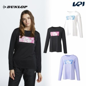 ダンロップ DUNLOP テニスウェア レディース ロングスリーブＴシャツ DAL8362W 2023FW