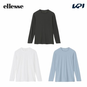 エレッセ Ellesse テニスウェア メンズ   Wale L/S shirt 長袖Tシャツ EM024150 2024SS