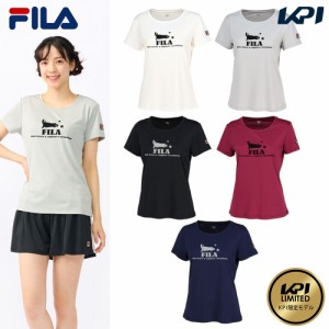 【別注数量限定】フィラ FILA テニスウェア レディース グラフィックＴシャツ KPI限定コラボモデル VL2764 2023FW『即日出荷』