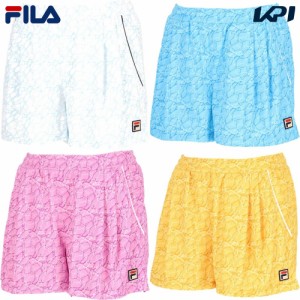 フィラ FILA テニスウェア レディース   ショートパンツ VL2830 2024SS