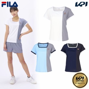 フィラ FILA テニスウェア レディース   ゲームシャツ KPI限定コラボモデル VL2887 2024SS 『即日出荷』