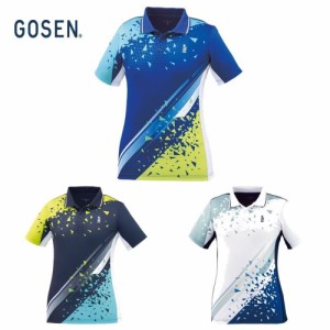 ゴーセン GOSEN テニスウェア レディース ゲームシャツ T2001 2020SS 