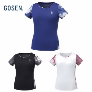 ゴーセン GOSEN テニスウェア レディース ゲームシャツ T1963 2019FW 