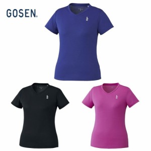 ゴーセン GOSEN テニスウェア レディース ゲームシャツ T1965 2019FW 