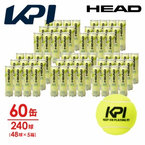 【365日出荷】「KPIオリジナルモデル」ヘッド HEAD テニスボール  HEAD CP KPI（ヘッド・シーピー）「KEEP ON PLAYING IT!」 4球入り5箱(