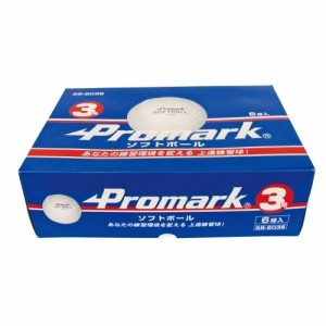 プロマーク PROMARK 野球その他  ソフトボール練習球　【3号】　6P SB-8036