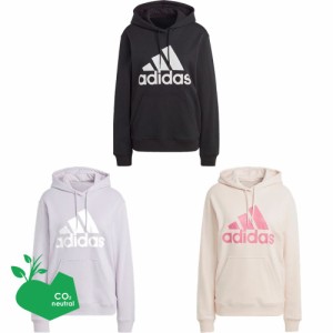 【SDGsプロジェクト】アディダス adidas マルチSPウェア レディース エッセンシャルズ ビッグロゴ レギュラー フレンチテリーパーカー ET