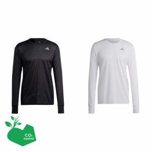 【SDGsプロジェクト】アディダス adidas ランニングウェア メンズ オウン ザ ラン 長袖Tシャツ LOH16 2023SS