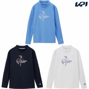 ルコック le coq sportif テニスウェア レディース   モックネック長袖シャツ QTWXJB01 2024SS