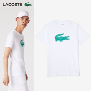 【365日出荷】ラコステ LACOSTE テニスウェア メンズ コットンブレンドウルトラドライロゴプリントTシャツ TH2042L-W1J 2022FW『即日出荷