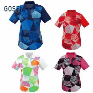 ゴーセン GOSEN テニスウェア レディース ゲームシャツ T1901 2019SS