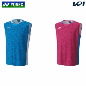 ヨネックス YONEX テニスウェア メンズ   ゲームシャツ（ノースリーブ） 10614 2024SS
