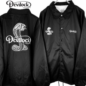 DEVILOCK デビロック「DAIMLER & COBRA COACH JACKET」コーチジャケット ジャンパー ウインドブレーカー トラックジャケット ナイロン 軽