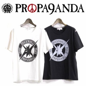 【30%OFF SALE】PROPA9ANDA / プロパガンダ「X PRIME TEE」Ｔシャツ 半袖 Uネック 黒 白 ブラック ホワイト スカル ドクロ メンズ レディ