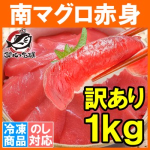 訳あり 南まぐろ ミナミマグロ 赤身 切り落とし 合計 1kg 築地の王様ブランドまぐろ 舌に残る濃厚な甘みの極上赤身【訳アリ ワケアリ わ