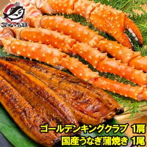 お歳暮 土用の丑 ギフト 送料無料 ゴールデンキングクラブ＆ウナギセット ゴールデンキングクラブ5L 1kg ＆ 国産うなぎ蒲焼き 平均165g前