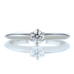 Tiffany&Co. プリンセスカット ダイヤリング 婚約指輪 0.37ct alau.com.gt