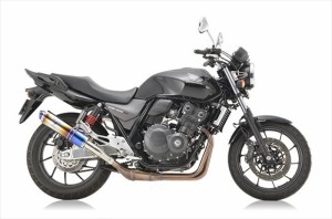 マフラー アールズギア ワイバンクラシックS/O ドラッグブルー CB400SF/SB 08- MH34-S3CD 取寄品