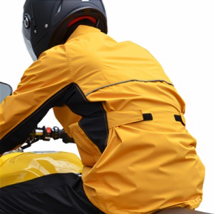 商品入れ替え 最終値下げ! バイク用 ストレッチ素材 レインスーツ レインウェア WIDE SOURCE HR-001 Sサイズ オートバイ 通勤 通学