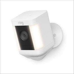 センサーライト付き屋外カメラ Ring Spotlight Cam Plus, Battery (リング スポットライトカム プラス バッテリーモデル) Amazon B09J6FW