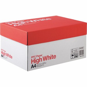 ＰＰＣ ＰＡＰＥＲ Ｈｉｇｈ Ｗｈｉｔｅ Ａ４ １箱（５０００枚：５００枚×１０冊）