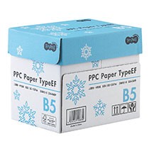 ＴＡＮＯＳＥＥ ＰＰＣ Ｐａｐｅｒ Ｔｙｐｅ ＥＦ Ｂ５ １箱（２５００枚：５００枚×５冊）