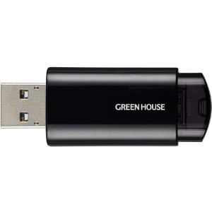 USB3.2 Gen1 USBメモリー グリーンハウス GH-UFY3ED32GBK