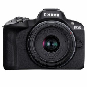 ミラーレス一眼カメラ「EOS R50」ダブルズームキット（ブラック） キヤノン EOSR50BK-WZK